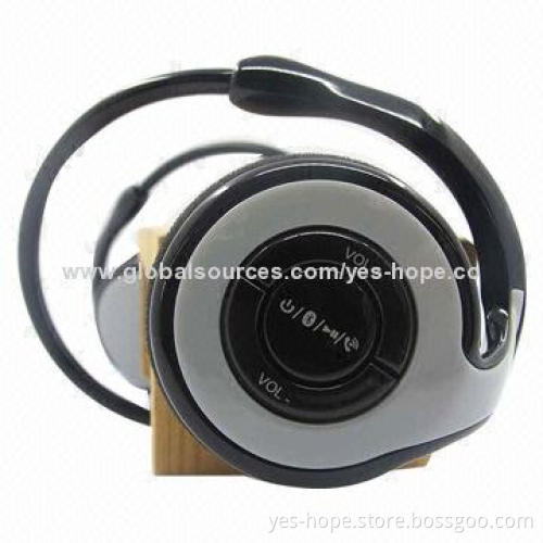 2014 Neckband Bluetooth Headset with Noise Cancelling, 2,402-2,480MHz Frequency, 20mW Rated Power